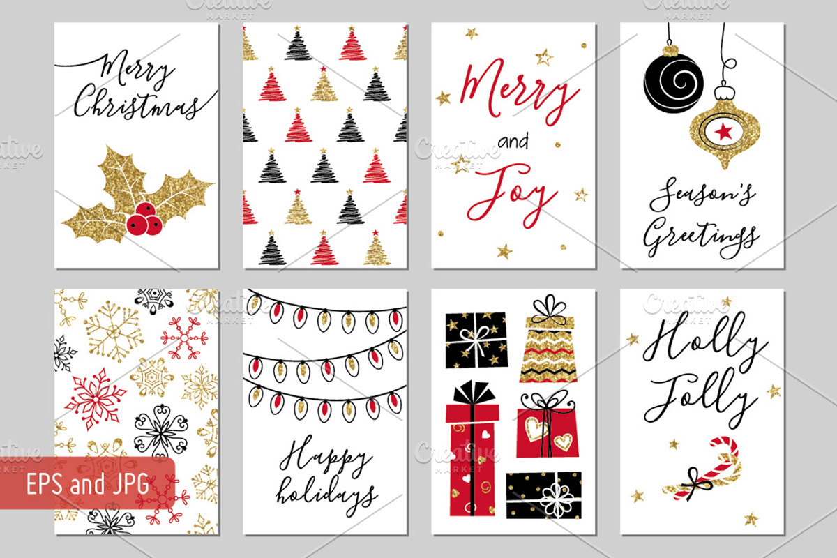 Christmas gift tags, a Card Template by Paper Cards (Photo 1 of 2)