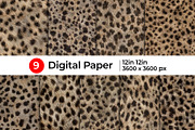Realistic Leopard Fur Texture, a Pattern Graphic by Artonix (Thumbnail 1 of 3)