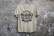 Fire needle -tattoo salon label font, a Symbol Font by Fractal fonts & graphics (Thumbnail 9 of 9)
