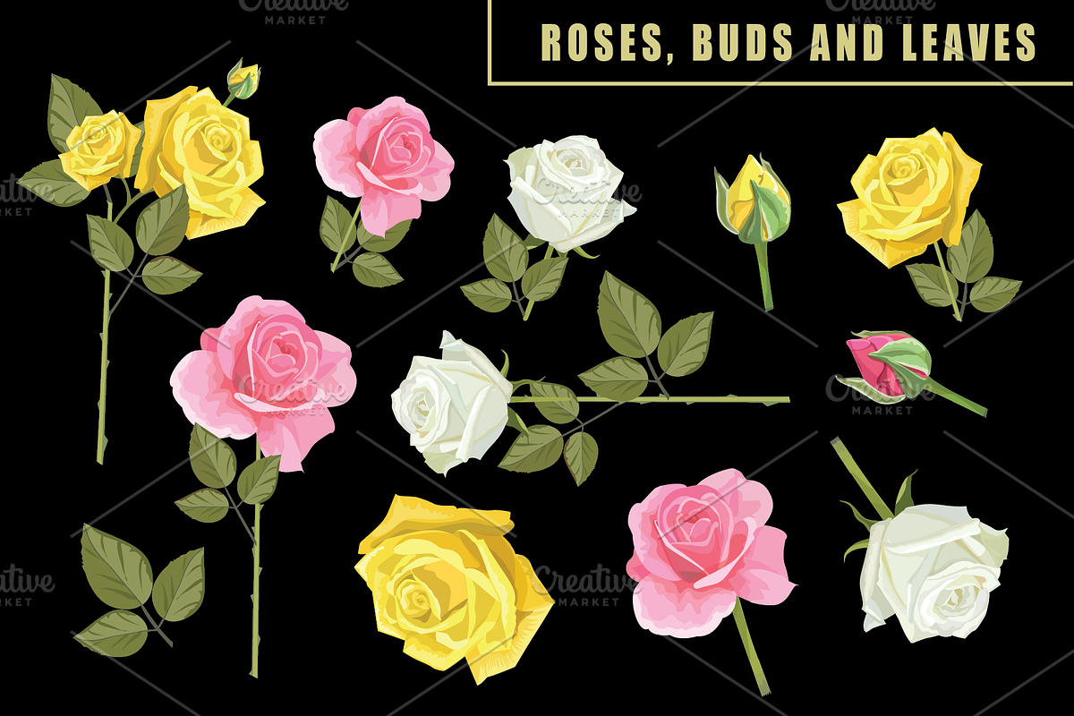53 Floral brushes for Illustrator preview 4