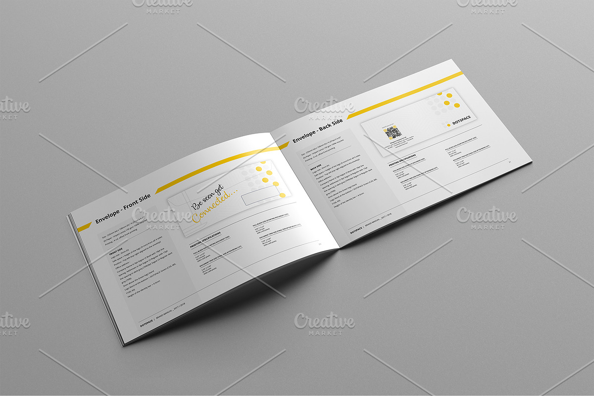 Brand Manual 30 Pages A4 / US Letter, a Brochure Template by Mastergfx (Photo 21 of 32)