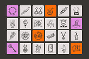 Animated Creepy and Spooky Doodles, an Object Graphic by Brickclay (Thumbnail 3 of 5)
