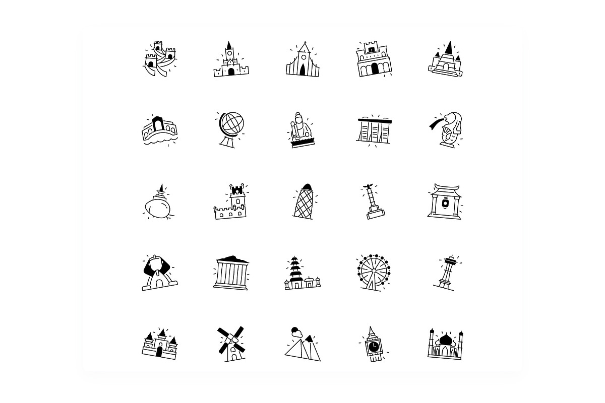 Landmark Icons, an Icon by iconfield (Photo 4 of 5)