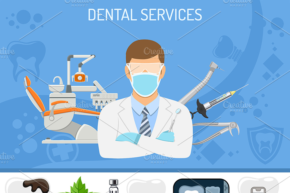 Dental Services Themes, a Healthcare Illustration by TAlex (Photo 4 of 7)
