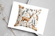Cozy Rustic Christmas Clipart, an Illustration by Canvas Craft (Thumbnail 5 of 7)
