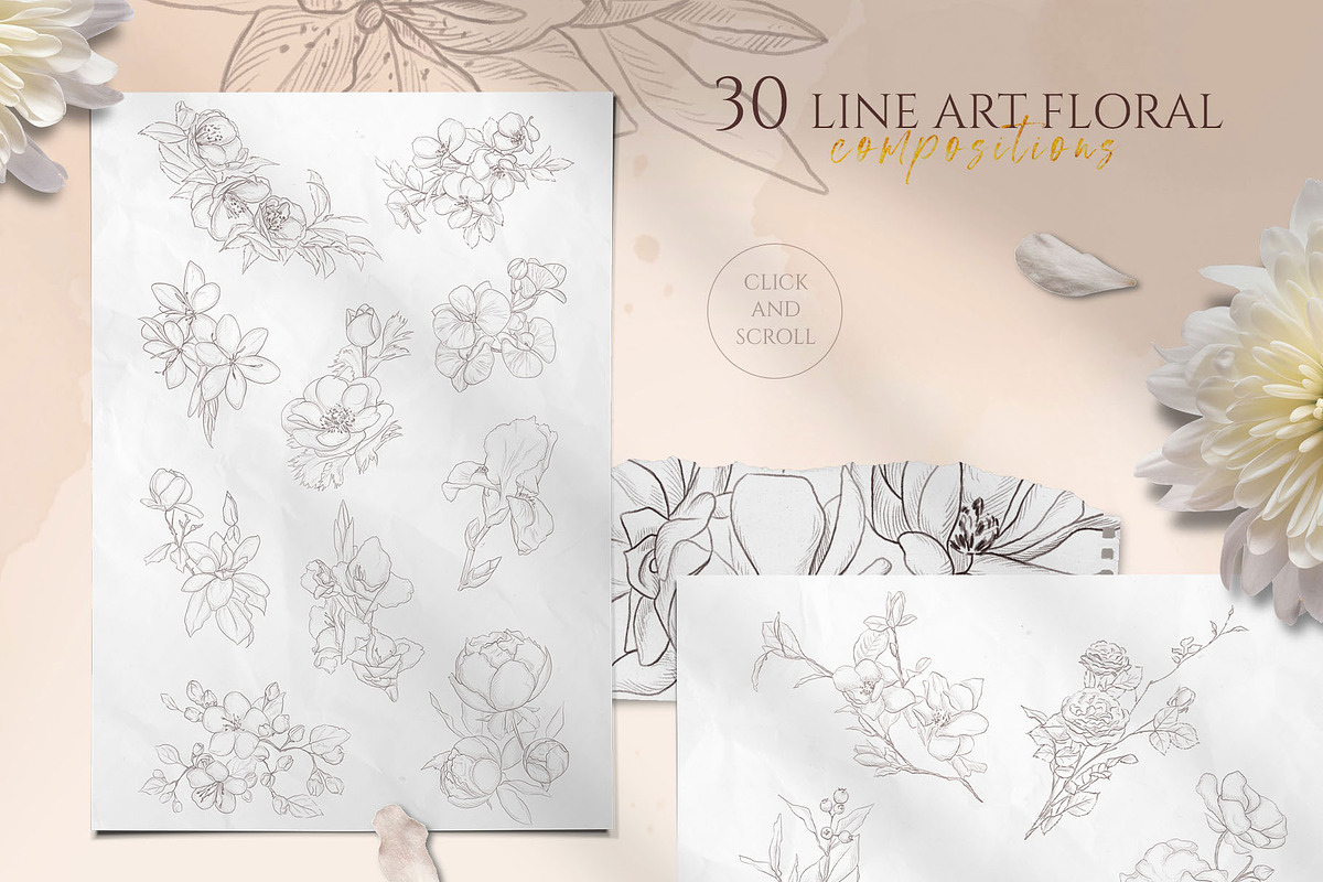 FANTASTIC FLORAL GARDEN collection, a Texture Illustration by Yuliia Lashevska (Photo 2 of 8)