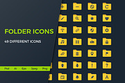 Folder Icons, an Icon by Creative Ink (Thumbnail 1 of 2)