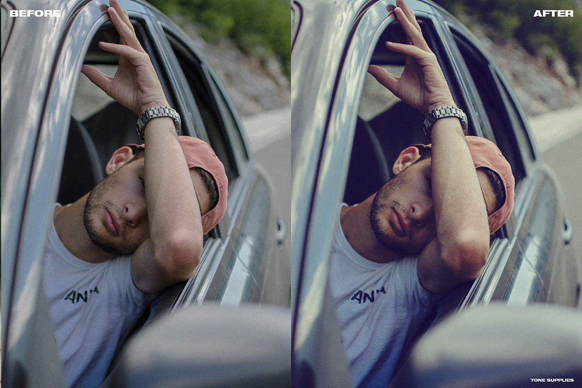 Retro Film LUT Presets Photoshop, a Preset Add-On by TONE SUPPLIES (Photo 5 of 10)