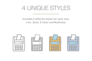 Business As Usual Financial Icon Set, an Outline Icon by Linseed Studio (Thumbnail 2 of 4)