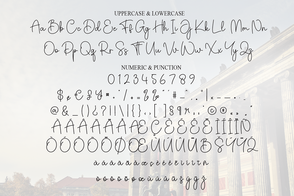 History | Script Font, a Handwritten Font by Scratchones (Photo 7 of 9)