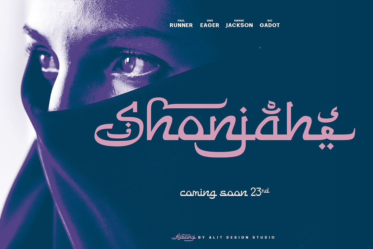 Alibon Arabic Typeface, a Serif Font by alit design (Photo 12 of 16)