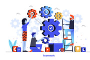 Modern Flat design Business concepts, an Education Illustration by Creative Graphics (Thumbnail 10 of 12)