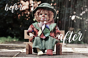 Rain Overlay Effects, an Action Add-On by PhotoSpirit (Thumbnail 6 of 7)