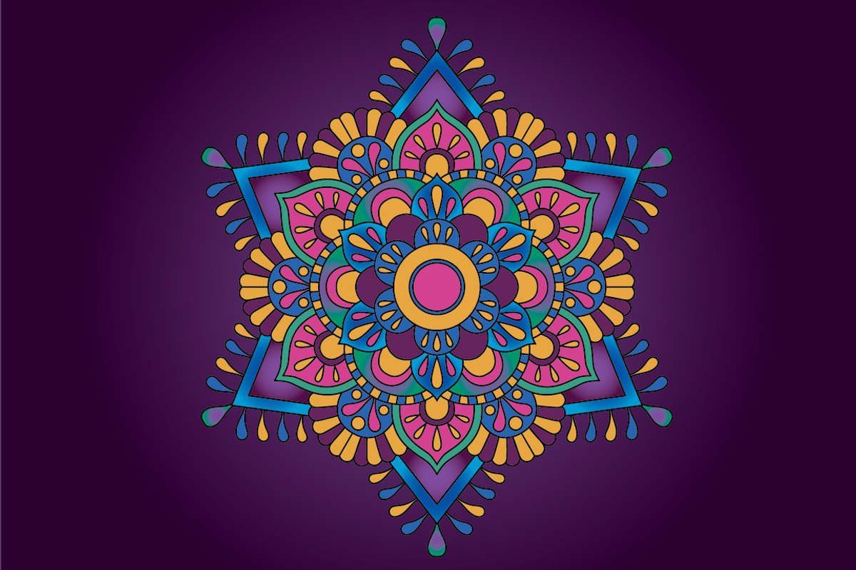 Mandala Business card, flyer, a Flyer Template by Art Loft (Photo 4 of 6)