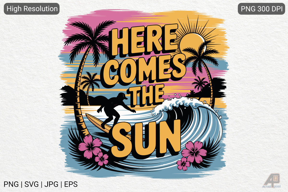 Summer Surfing Sublimation Bundle, a Photo by Actual Pixel (Photo 3 of 13)