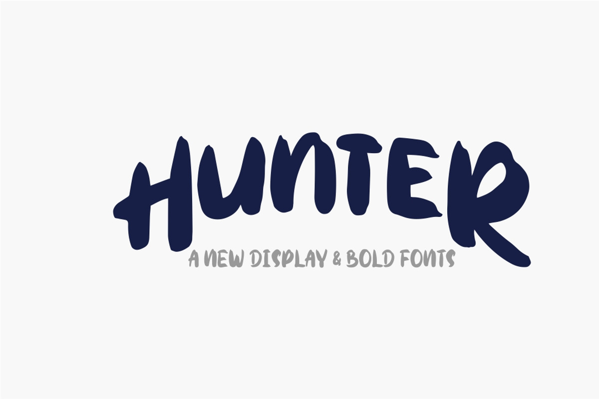 Hunter Typeface