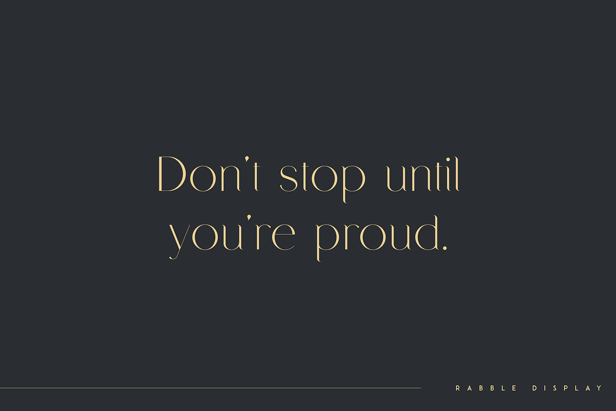 Rabble - display typeface, a Serif Font by Only Fonts (Photo 7 of 10)