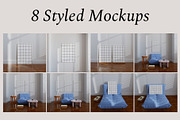 Artwork Frame Mockup Bundle STELLA, a Household Mockup by Bonumo (Thumbnail 3 of 15)