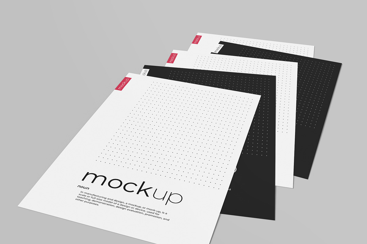 Flyer / Poster / CV Mockup 3, a Print Template by KIPET (Photo 7 of 14)