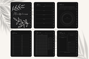 Dark Mode Digital Planner iPad, a Templates & Theme by HoneyGlowStudioCo (Thumbnail 7 of 9)