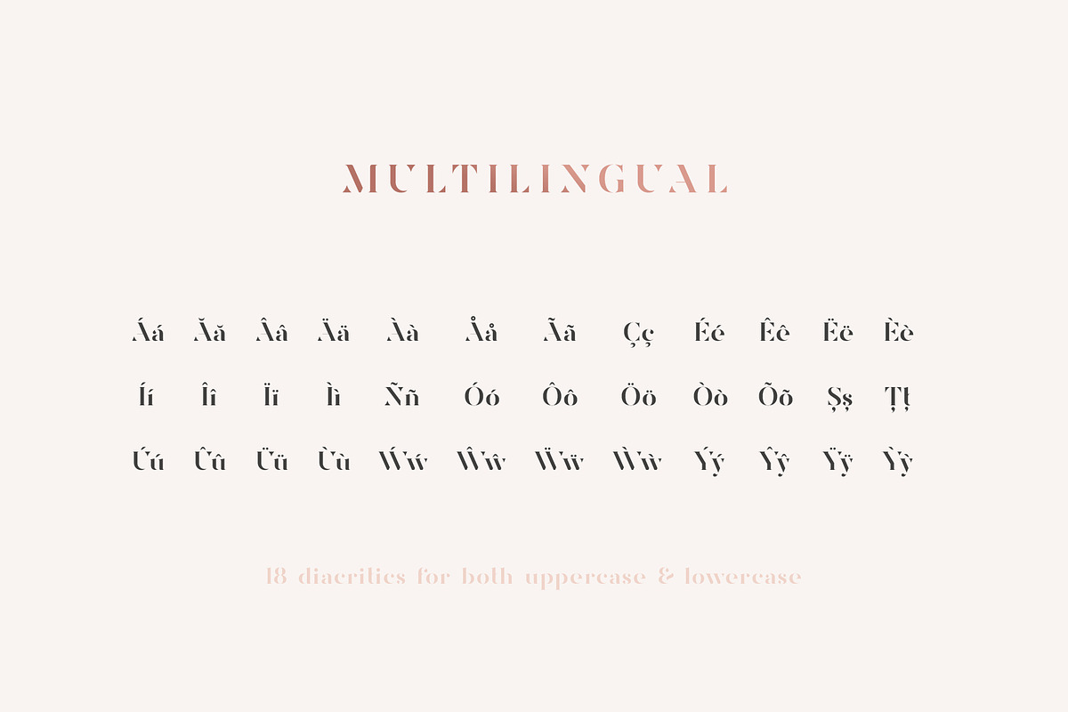 Davoa - Elegant Stencyl Typeface, a Serif Font by AlienValley (Photo 7 of 9)