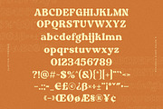 Glafton | Retro Serif, a Serif Font by Pentagonistudio (Thumbnail 8 of 10)
