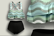 Swimming Suit Mockup, an Advertising Mockup by PudraART (Thumbnail 3 of 8)