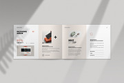 Minimal Portfolio Template, a Brochure Template by KreateTribe (Thumbnail 3 of 9)