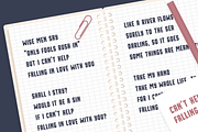 Aquanus - Bold Eroded Font Family, a Handwritten Font by alpercakici (Thumbnail 5 of 14)