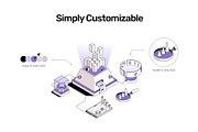 35 Cloud and Analytics Isometric, a Technology Illustration by Brickclay (Thumbnail 4 of 8)