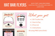 Hat Bar Flyer Templates for Canva, a Flyer Template by Hello Holly Studio (Thumbnail 6 of 10)