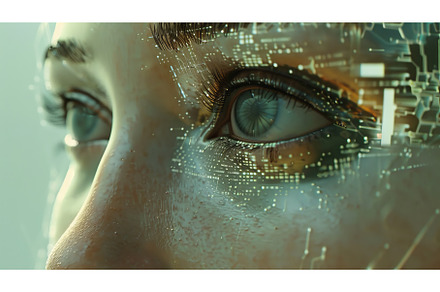 Conceptual visualization of, a Technology Photo by ZinetroN