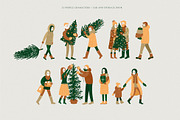 Christmas people, a Person Illustration by adehoidar (Thumbnail 2 of 5)