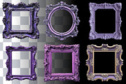 29 Colorful Ornate Frame PNGs, a Decorative Illustration by Loony Dream Designs (Thumbnail 4 of 7)