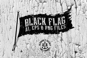 Black Flag Graphic, a Graphic by Alphabet Agency