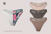 Mockups of women's underwear., a Bottom Mockup by Irena Matiash shop (Thumbnail 2 of 6)