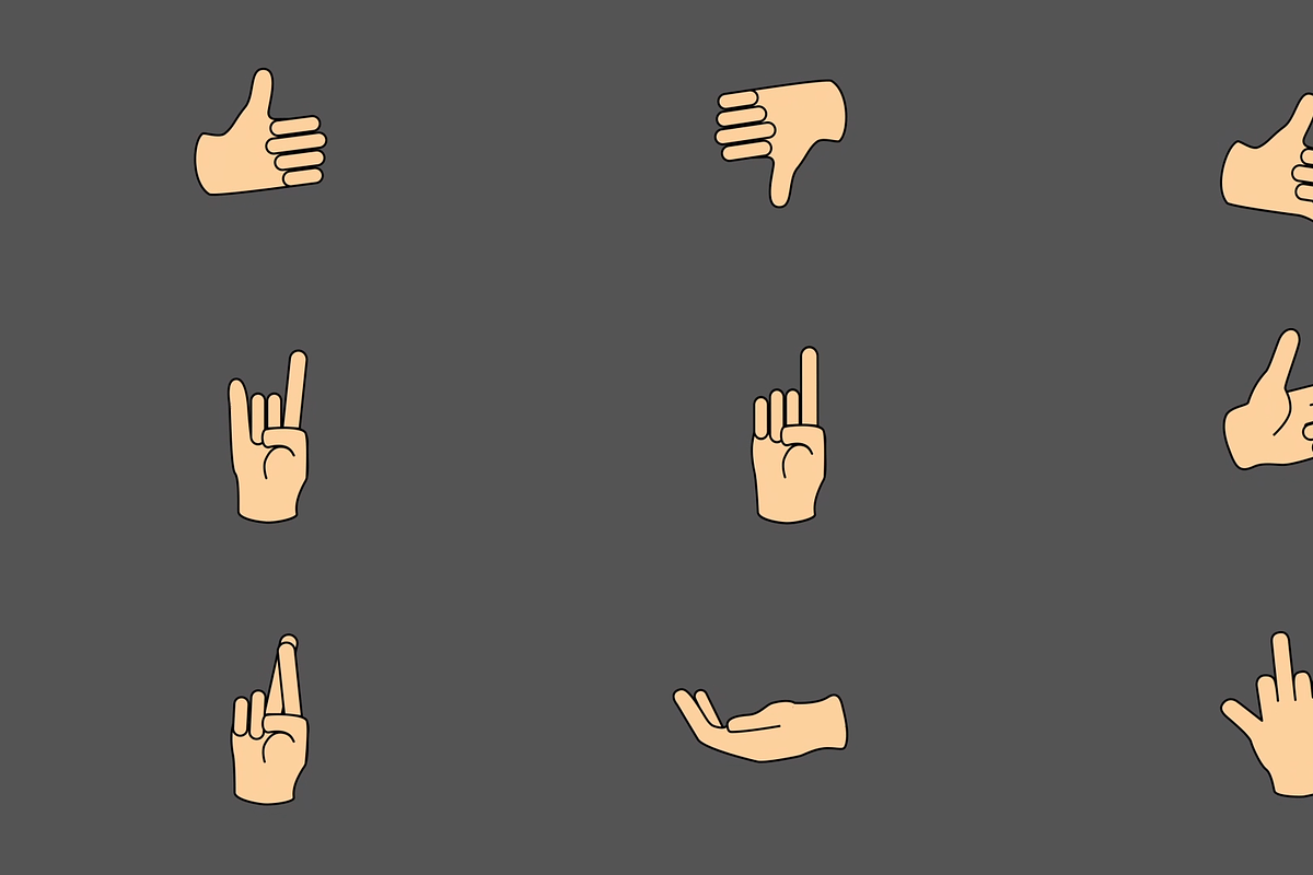 Hand Gestures Pack For Premiere Pro