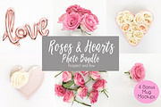 Roses and Hearts Stock Photo Bundle, a Photo by Hudson Lark Studio (Thumbnail 1 of 17)
