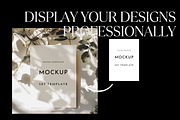 Leaf Shadow 5x7 Mockup – PSD Templat, a Mockup by PhoebeCreates (Thumbnail 4 of 5)