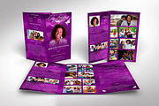 Purple Memories Tabloid Trifold Fune, a Brochure Template by Four C Graphic (Thumbnail 3 of 10)