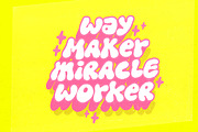 Dirty Clouds - Rough Bubble Font, a Sans Serif Font by Sarid Ezra (Thumbnail 4 of 9)