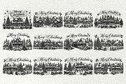 Christmas Village SVG Graphics, a Seasonal Illustration by DENIDigitalArtSudio (Thumbnail 2 of 5)