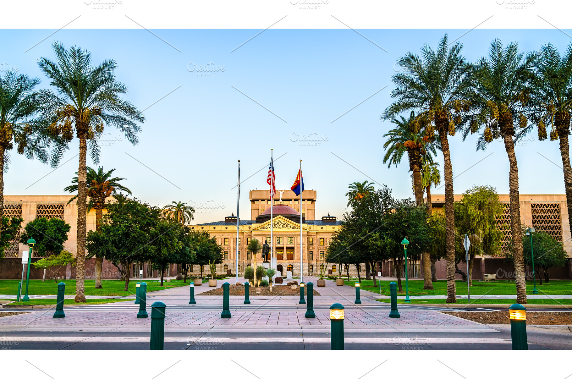 Arizona State Capitol in Phoenix, an Architecture Photo by Leonid Andronov