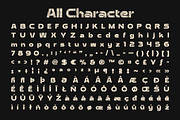 Aldercy Stamp, a Sans Serif Font by Craft Supply Co. (Thumbnail 8 of 8)
