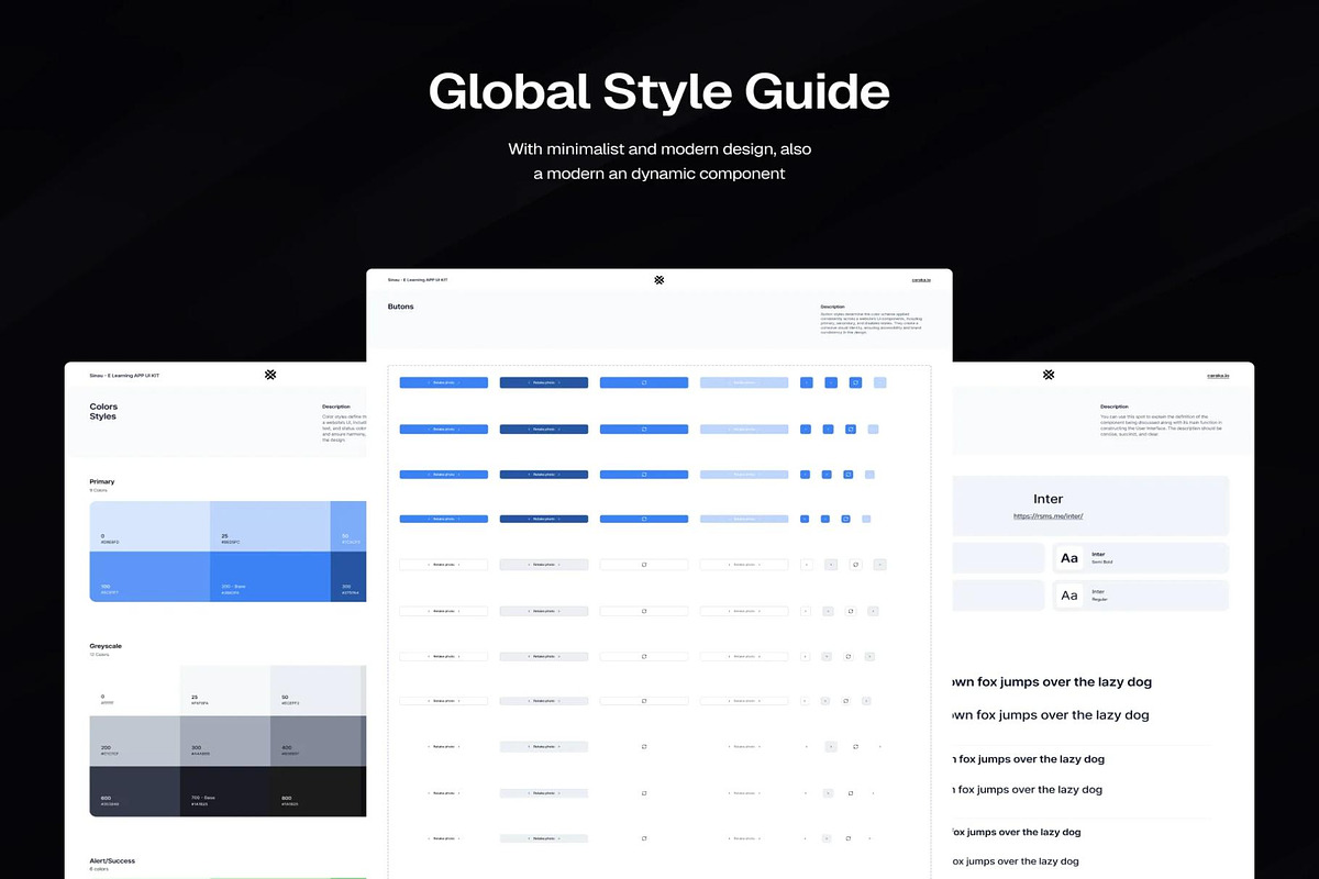 Sinau - E-Learning App UI Kit, an UI Kit Template by Lumina_ui_ux202 (Photo 4 of 8)