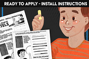 Pastels Illustrator Brush-Kit, a Brush Add-On by Leonard Posavec (Thumbnail 2 of 6)
