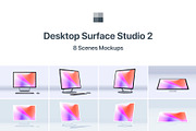 Desktop Surface Studio 2 - Mockups, an iPhone Mockup by Asylab (Thumbnail 2 of 51)