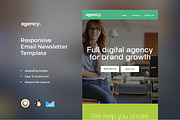 14 Email Newsletter Templates Bundle, an Email Template by ZippyPixels (Thumbnail 5 of 15)
