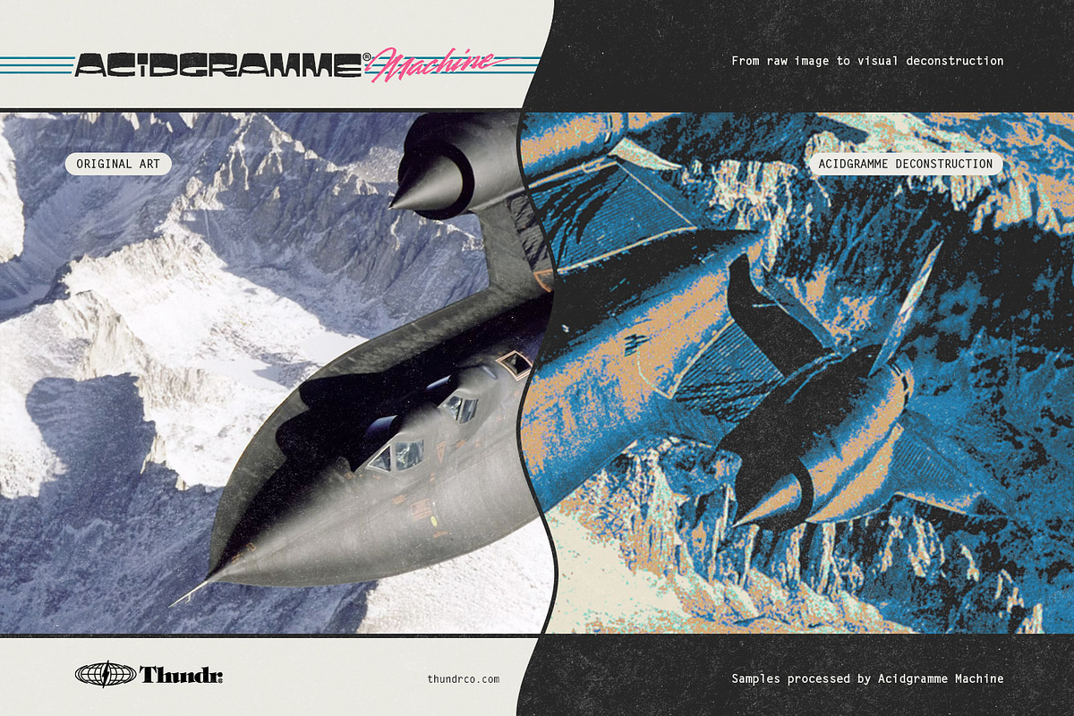 Acidgramme | Vintage Acid Graphics, a Layer Style Add-On by Thundr Co. (Photo 10 of 24)