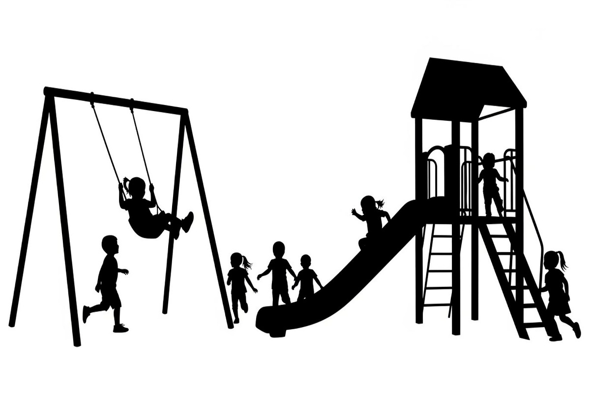 50 Kids Playground Silhouette Bundle, an Illustration by Gfx_Store (Photo 17 of 51)